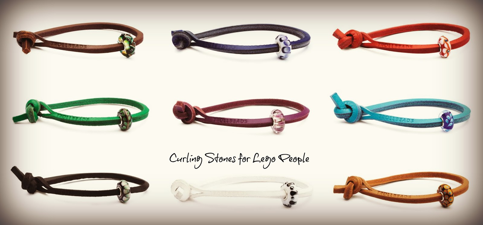 Curling Stones For Lego People Purple Leather Bracelets Oh My New Trollbeads Single Leather Bracelets With Unique Beads