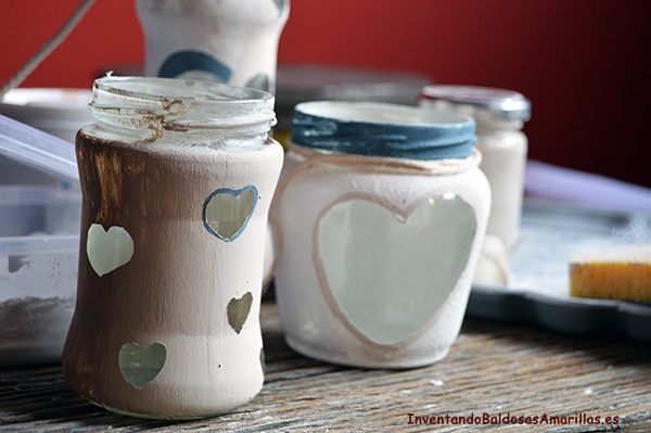 chalk paint casera pintar cristal