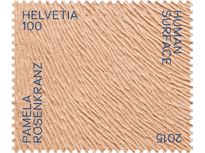 Suiza - Sello diseñado por Pamela Rosenkranz para la Bienal de Venecia 2015 Suiza - Sello diseñado por Pamela Rosenkranz para la Bienal de Venecia 2015