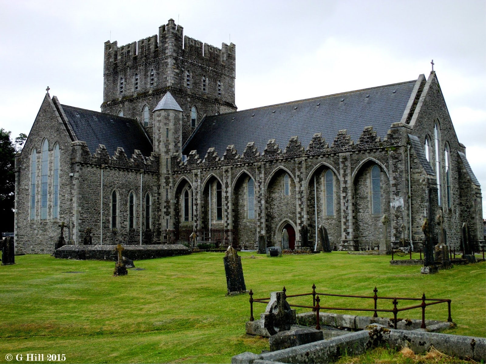 Ireland In Ruins St Brigid's Fire Temple & Round Tower Co Kildare