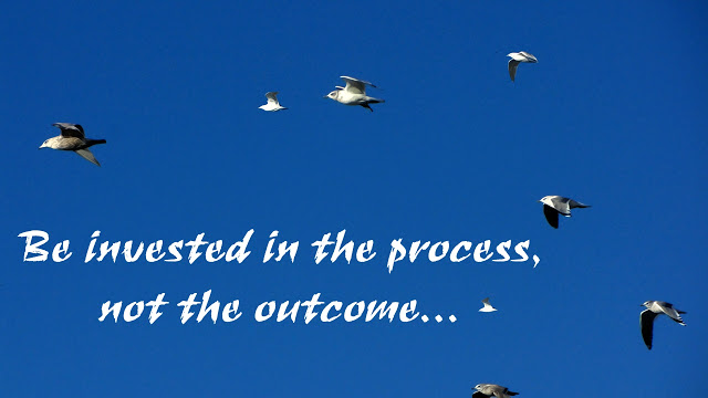 Process versus outcome... Process versus outcome...