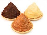 three different kinds of miso paste