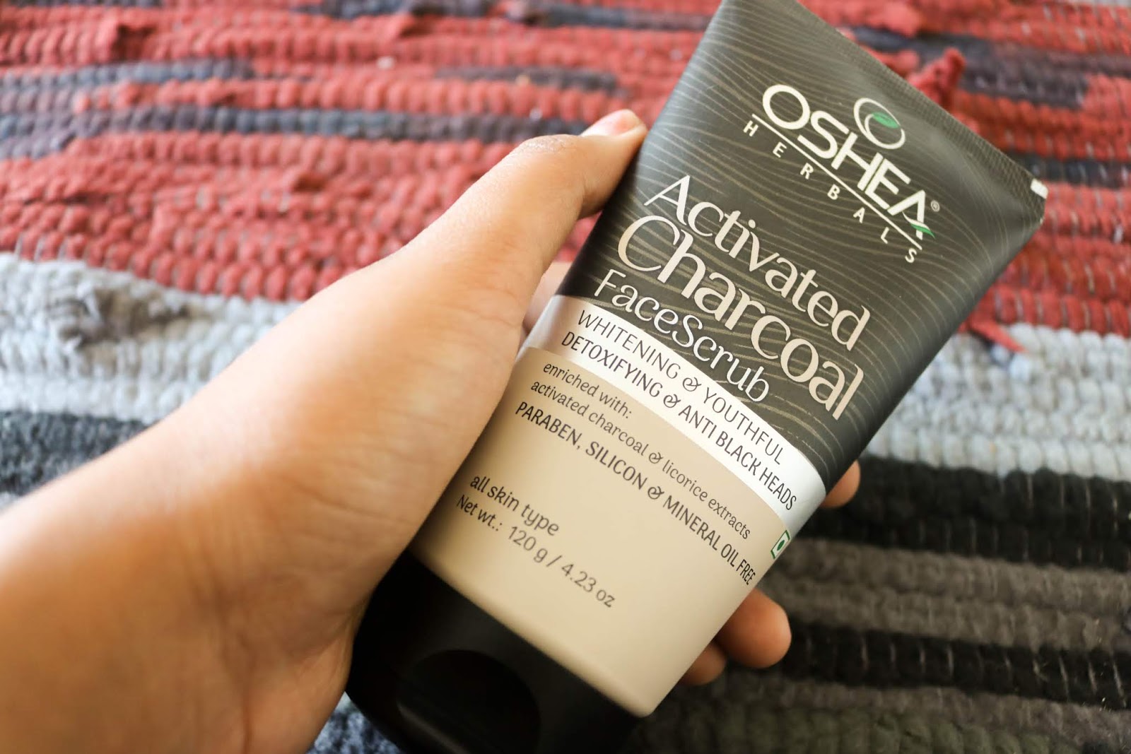 oshea charcoal scrub
