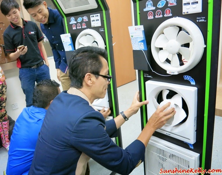Mitsubishi Electric, Eco Changes, For A Greener Tomorrow, how to fix Ventilation Fan, Ventilation Fan