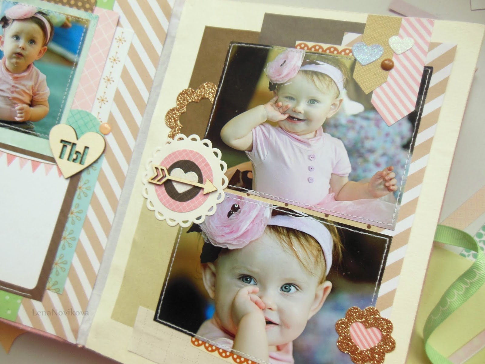 Ура, альбомчик готов! / I finished my cute album))) Lena Novikova