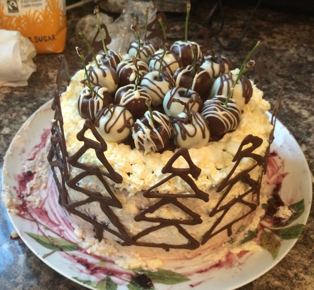 Black Forest Gateaux Photo of my Black Forest Gateaux