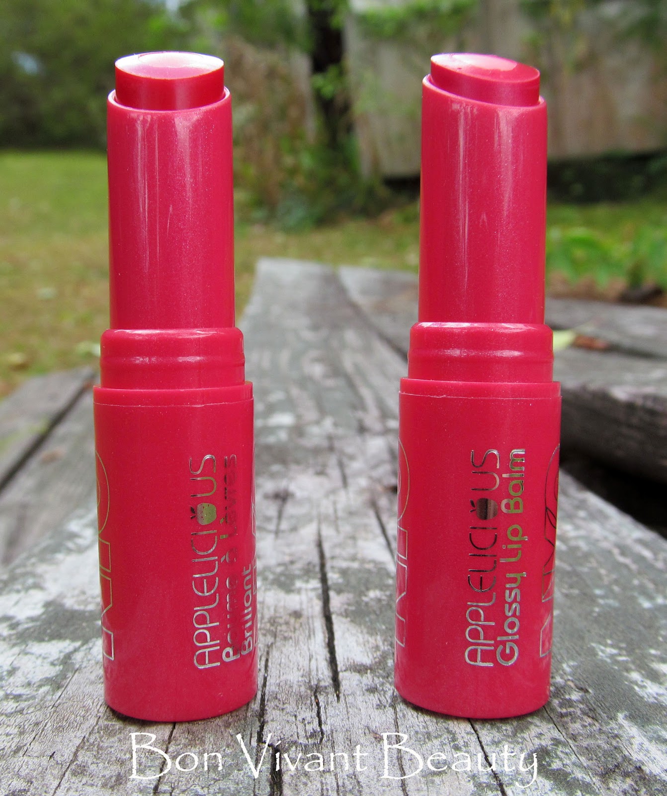 Bon Vivant Beauty NYC Applelicious Glossy Lip Balms