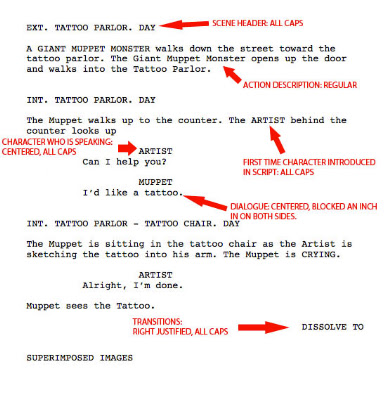 The Local Production: What a Script should look like