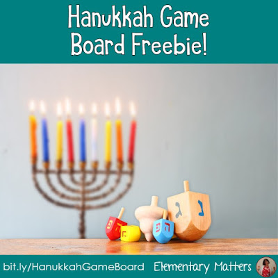 Hanukkah Game Board Freebie: Want to bring a bit of Hanukkah into your classroom? Download this freebie, which can be used to practice any skill! Hanukkah Game Board Freebie: Want to bring a bit of Hanukkah into your classroom? Download this freebie, which can be used to practice any skill!