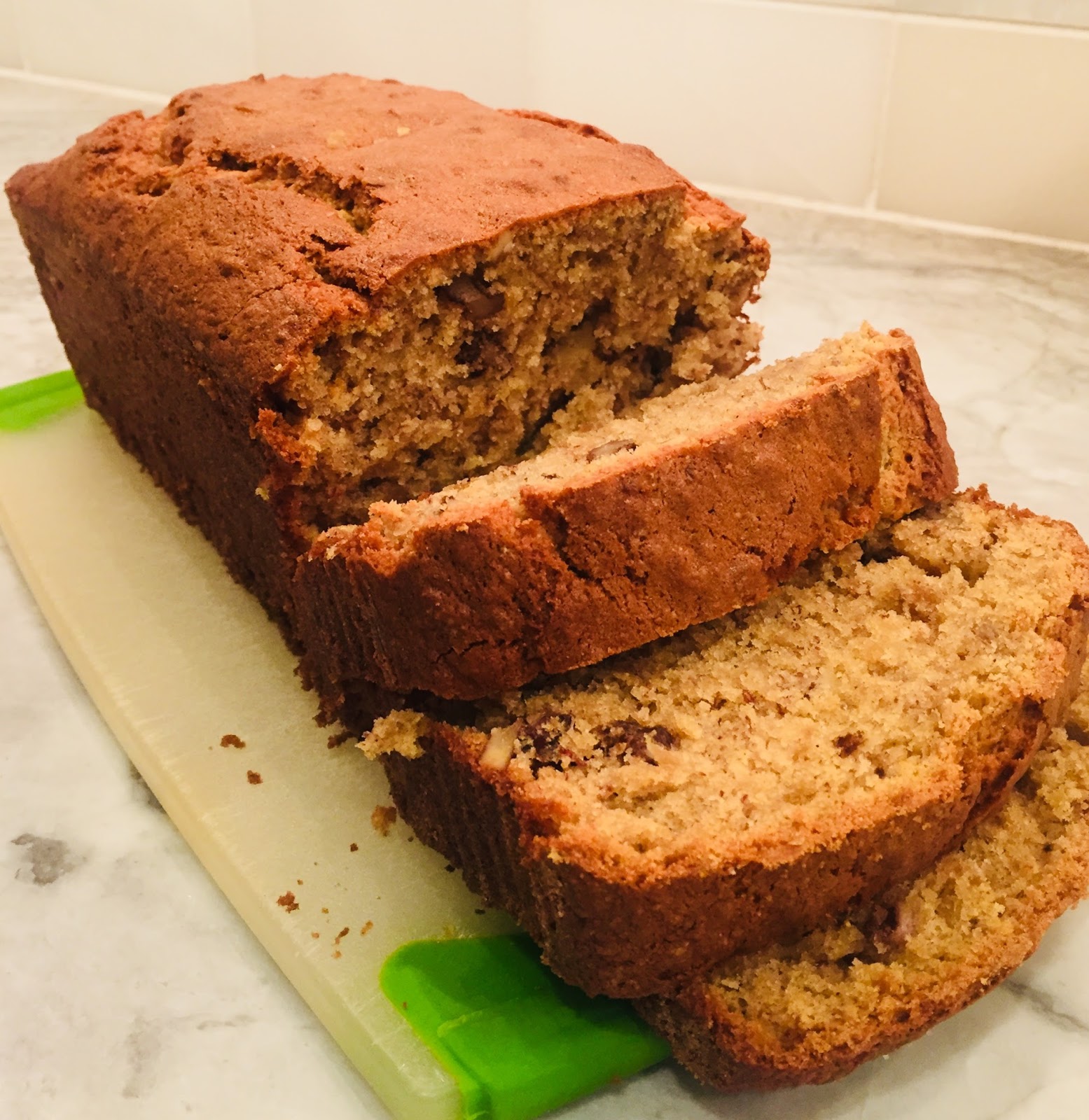 The Wooden Spoon Diaries Cinnamon Apple & Banana Bread with Walnuts
