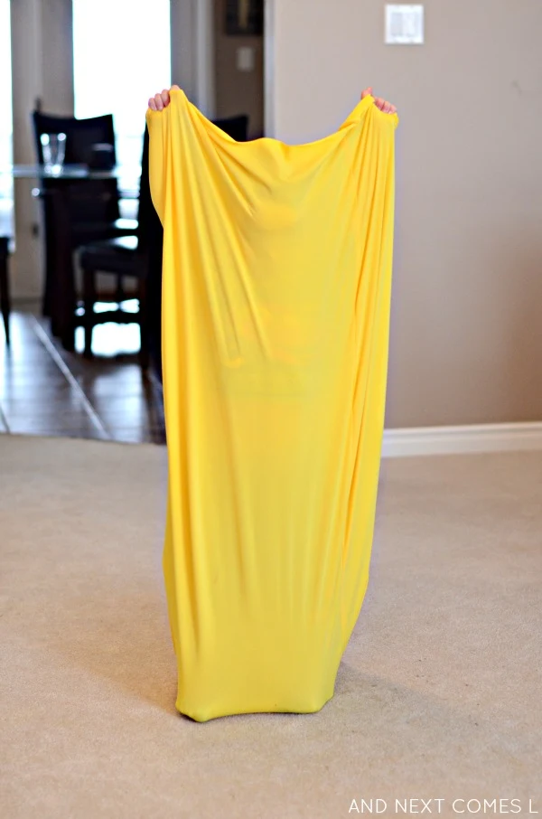 How to Make a DIY Sensory Tunnel And Next Comes L Hyperlexia Resources