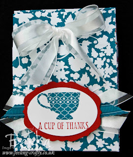 Thank You Tea Bag Holder by Bekka www.feeling-crafty.co.uk