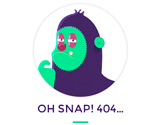 Stylish 404 Error Pages For Blogger 8