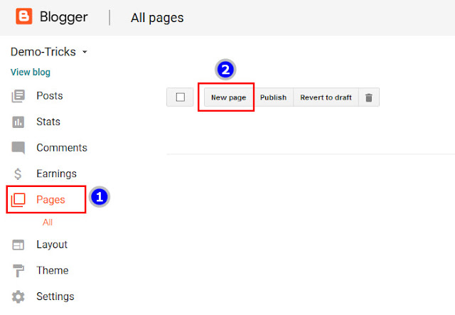 creating contact page blogger contact form page, how to add a contact page for blogger