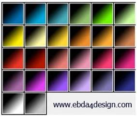 تحميل تدرجات متنوعة الألوان للفوتوشوب Diverse Colors Photoshop Gradients Download