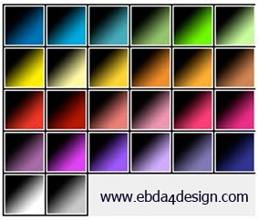 تحميل تدرجات متنوعة الألوان للفوتوشوب Diverse Colors Photoshop Gradients Download