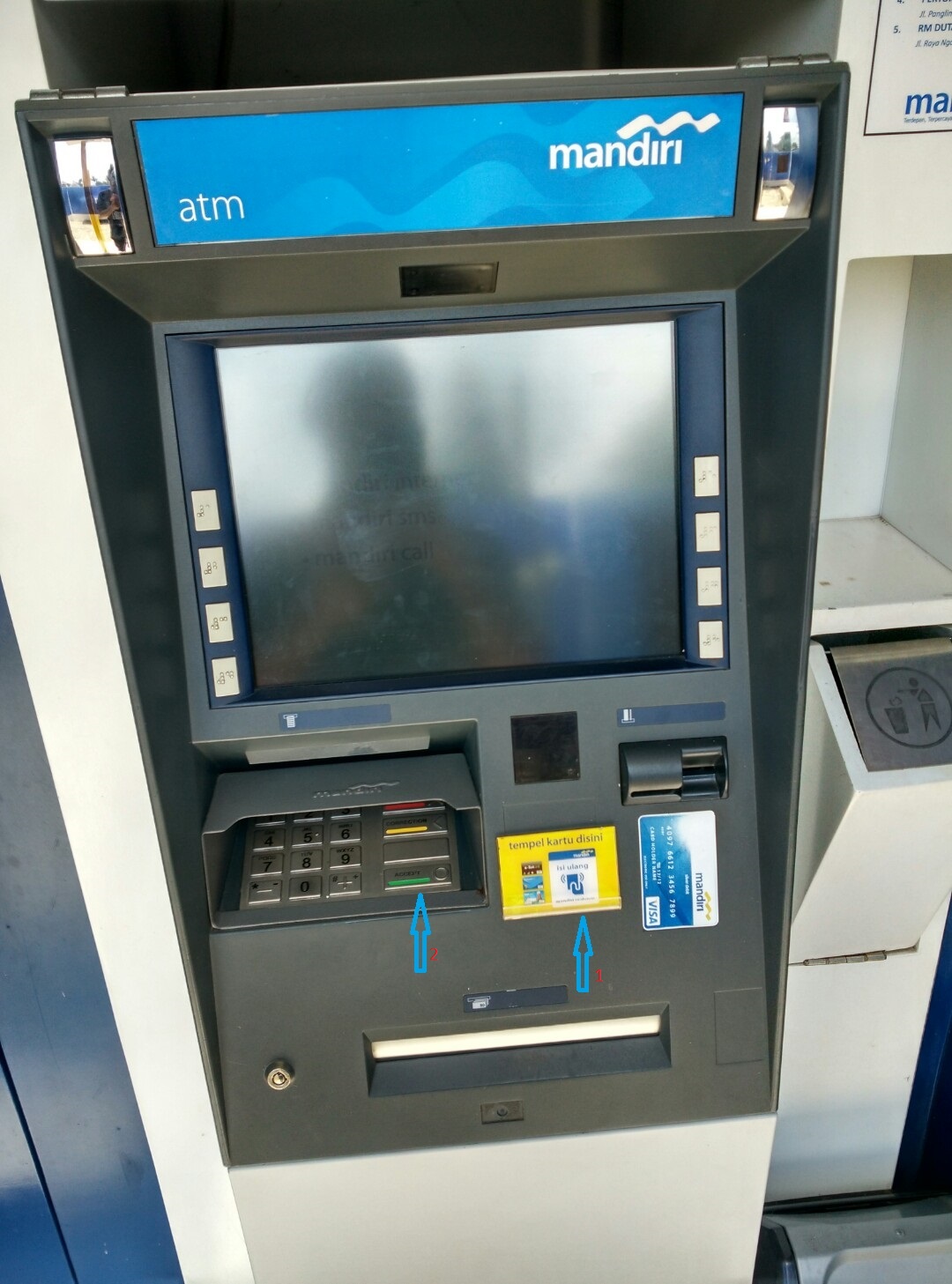 Cara Update Saldo e money Bank Mandiri di Mesin ATM - News Smartphone