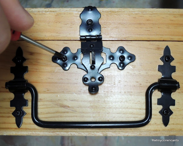 Retro y con encanto: Una caja de madera.