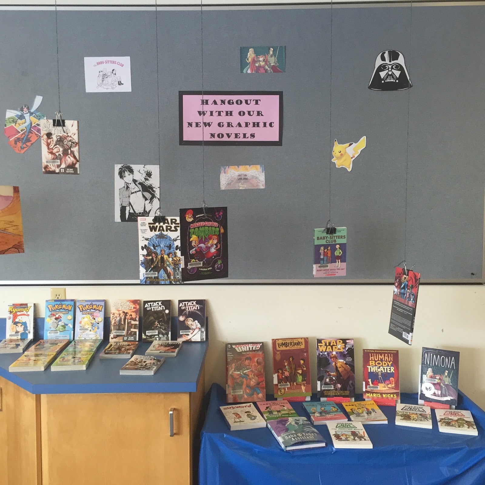 Spartans The Library Hanging Out With Our New Books!