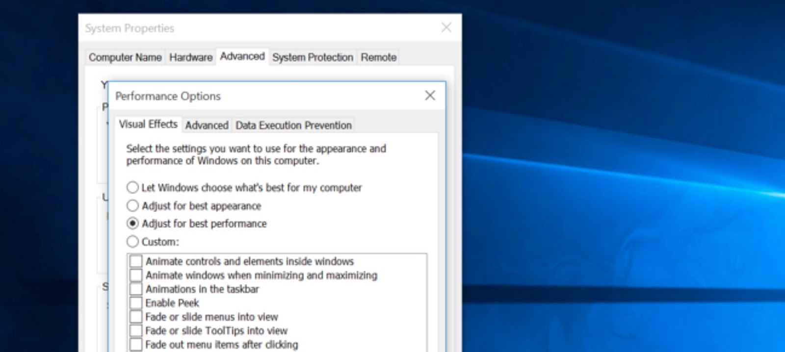 Как сделать windows 10 быстрее. Виндовс 11 визуал. Performance options Windows 10 где находится. Adjust the appearance and Performance of Windows на русском. What is Remote Protection ?.