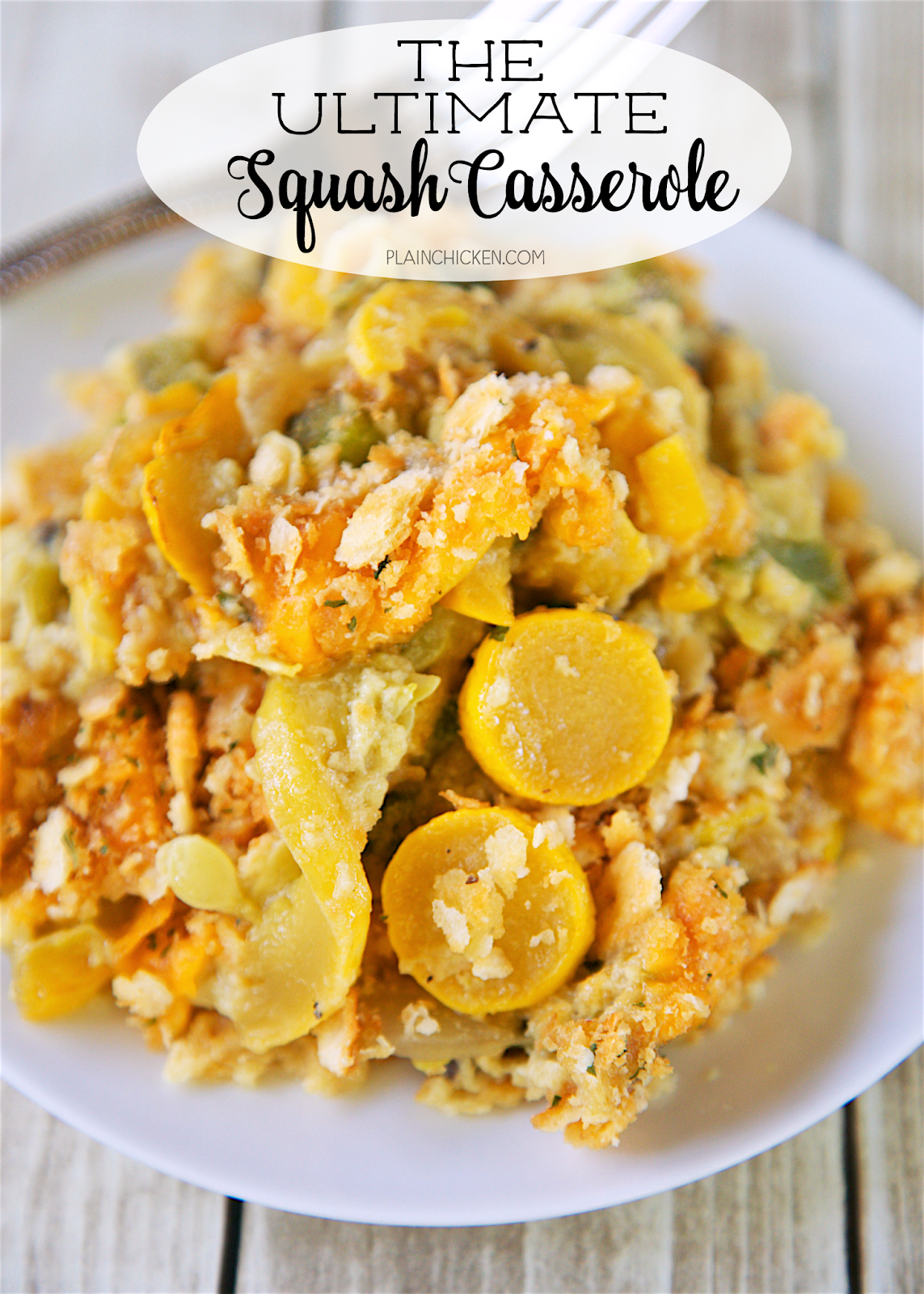 The Ultimate Squash Casserole Plain Chicken