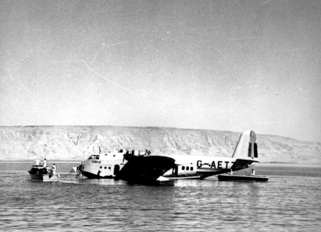 12 October 1940 worldwartwo.filminspector.com Imperial Airways flying boat