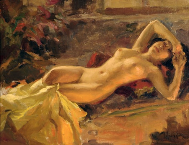Fernando Amorsolo - Nude Girl 1960 Fernando Amorsolo - Nude Girl 1960