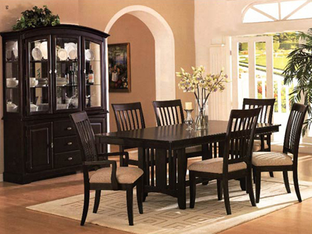 Great Art Decoration: Wooden dining room Design