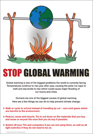 The gallery for --> Posters On Global Warming With Slogans