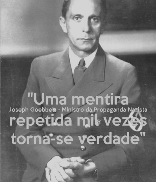 Resultado de imagem para goebbels frases