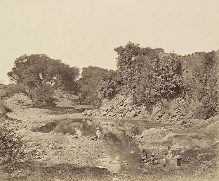 The Crow's Nest Battery - Delhi c1858