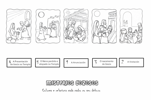O Santo Rosario 1 - Misterios Gozosos
