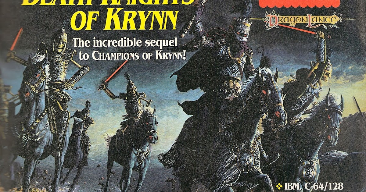 Shilling Epilepsy to Mouth-Breathers: "Death Knights of Krynn", 1991.