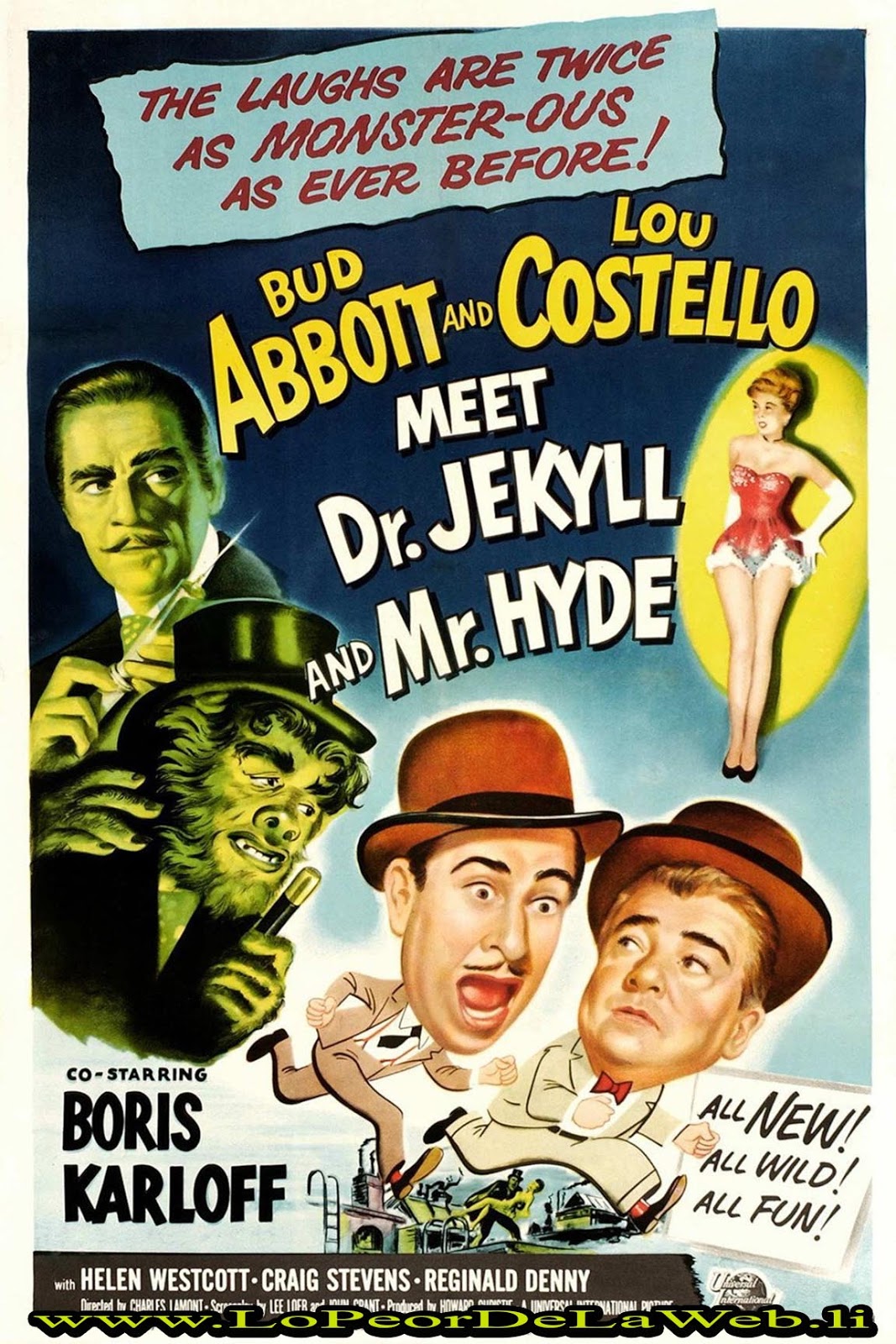 Abbott y Costello Contra el Dr. Jekyll y Mr. Hyde (1953)