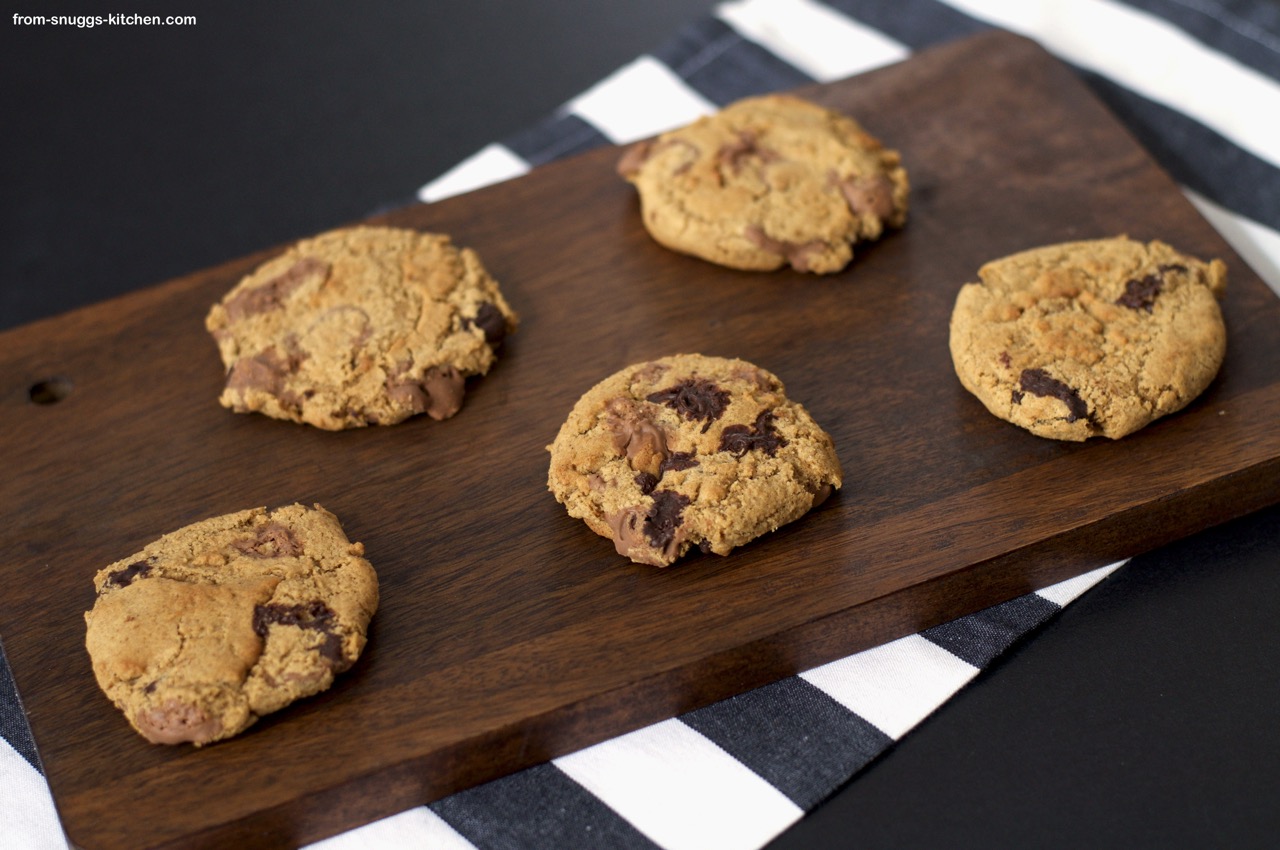 Wholemeal Chocolate Chip Cookies