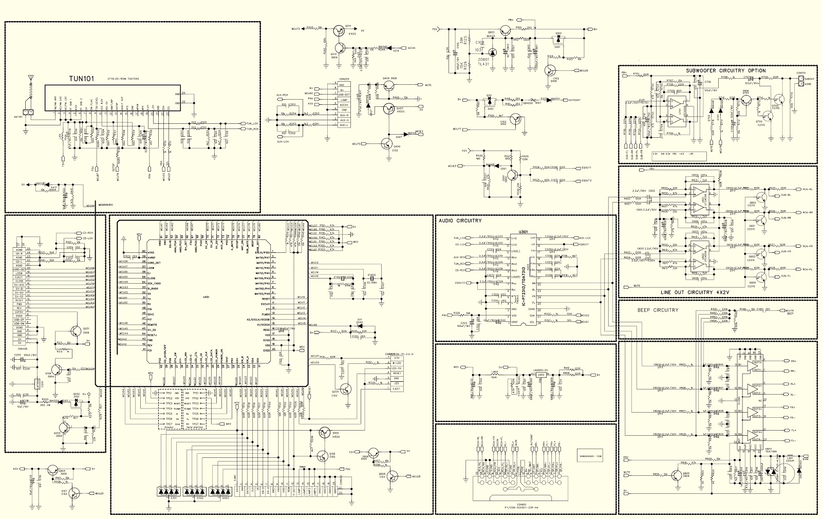 13+ Pt2313 Circuit Diagram