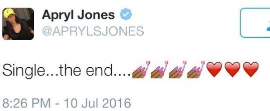 Omarion relases statement on break up from Apryl Jones