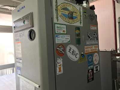 クラフトビールのステッカーたち