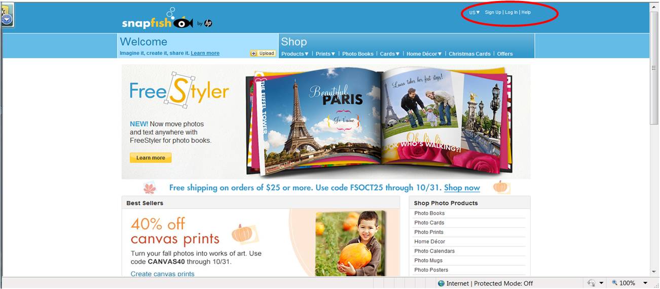 hp eprint center login