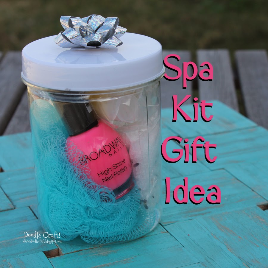 Dollar Tree Spa Set, DIY Mothers Day Gift Basket Ideas