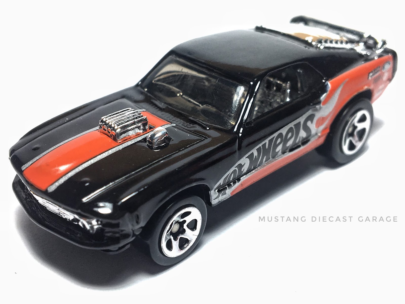 Hot Wheels 1970 Mustang Mach 1 Series 2006 2006 Hot Wheels (สีดำ) 1:64