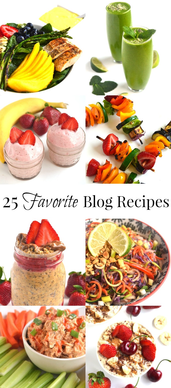 25 Favorite Blog Recipes