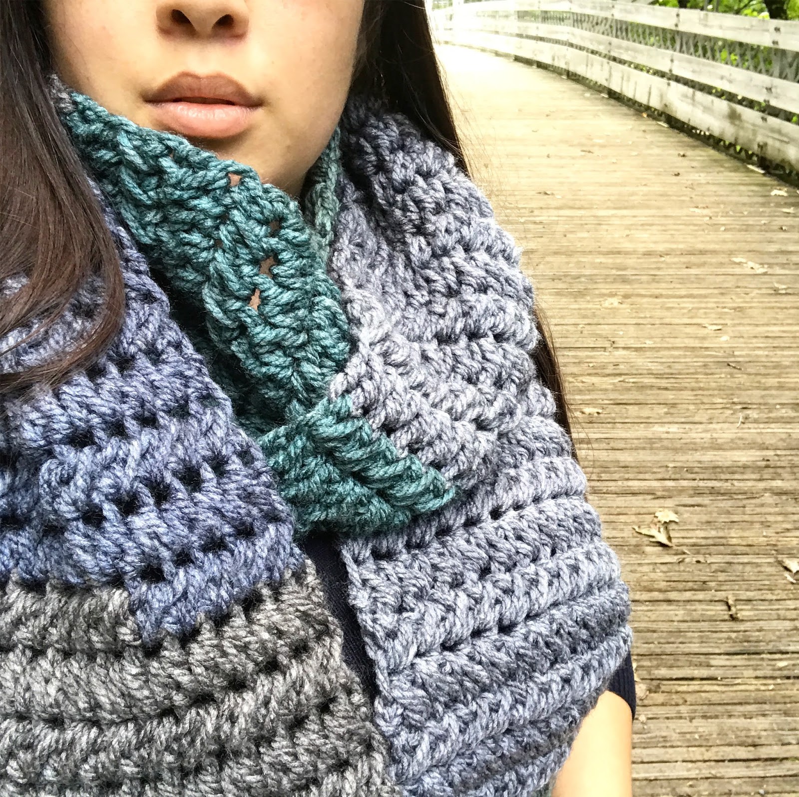 Tea Cake Scarf Free Crochet Pattern Maria S Blue Crayon