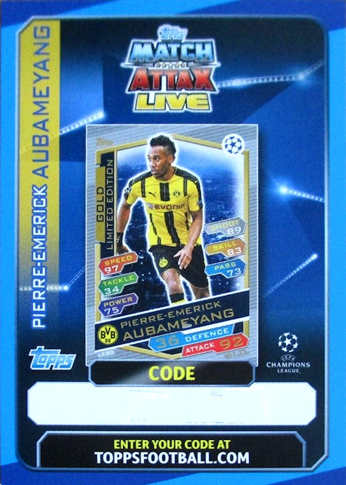Football Cartophilic Info Exchange Topps UEFA Champions League Match