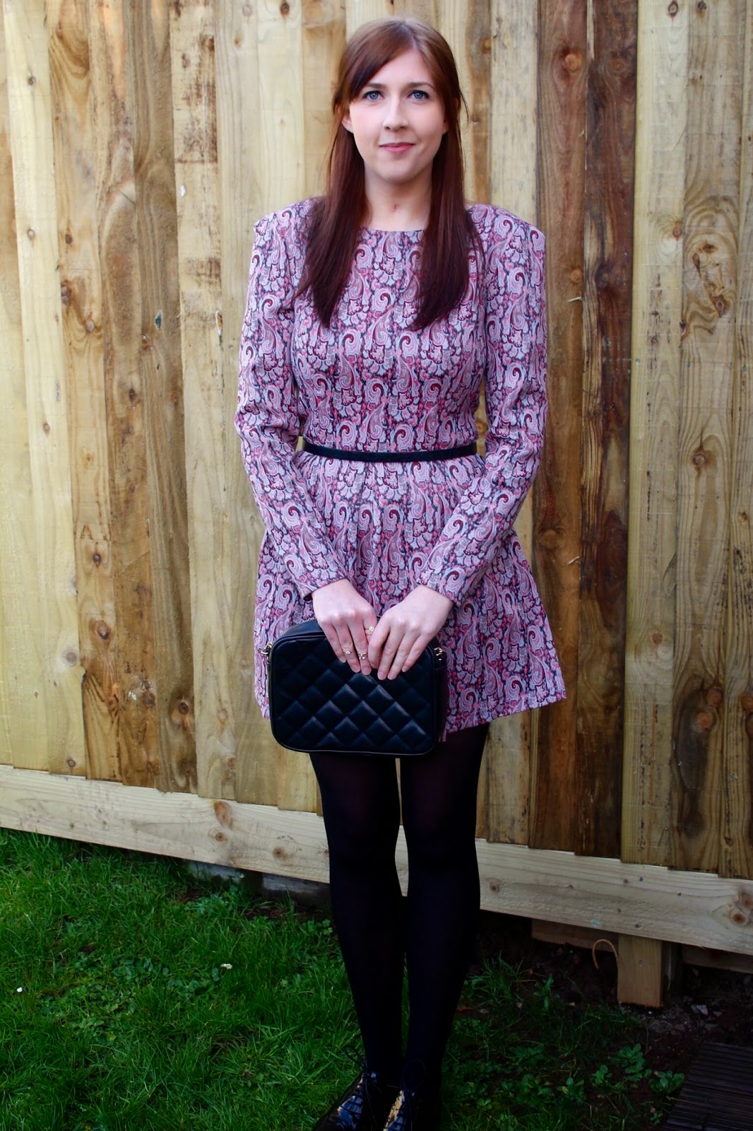 asseenonme, asos, primark, paisley, fbloggers, fashion, fashionbloggers, wiw, whatimwearing, ootd, outfitoftheday, lotd, lookoftheday, primarkdress, paisleydress, brogues, partylook