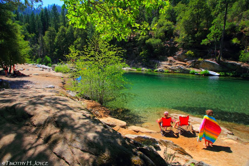 Swimming Holes of California Gold Quartz South Fork, Yuba River