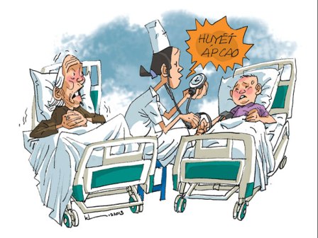 Bệnh cao huyết áp không chỉ ở người lớn mà cả ở trẻ em Bệnh cao huyết áp không chỉ ở người lớn mà cả ở trẻ em
