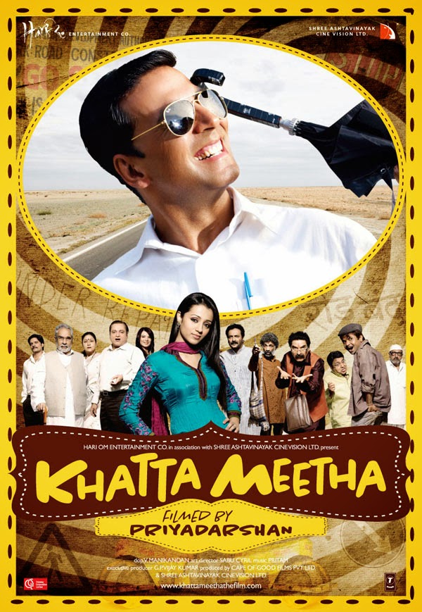 Khatta Meetha 2010 Hindi DVDRip 400mb ESubs x264