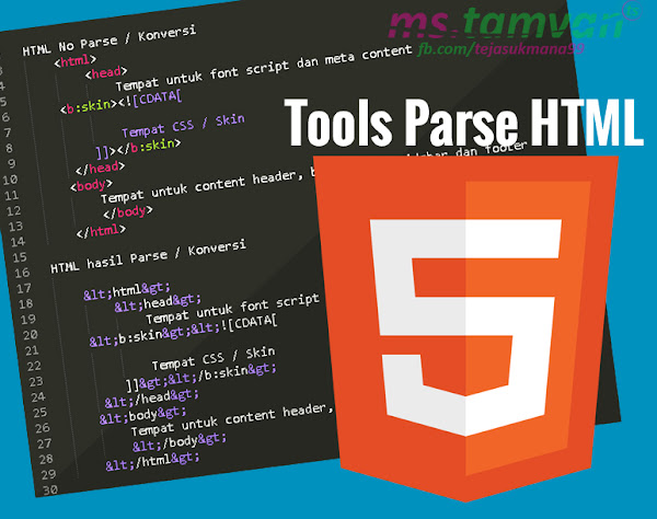 Free Tools Untuk Parse Atau Konversi Html parse, konversi, html