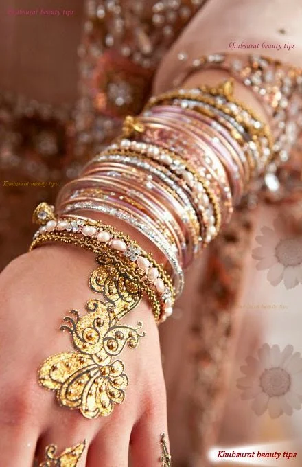 Stylish bangles for Brides 2014